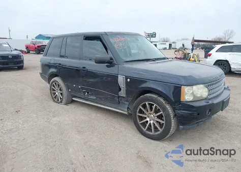 2007 Land Rover Range Rover Supercharged из США, поврежденный, VIN SALMF13427A259509